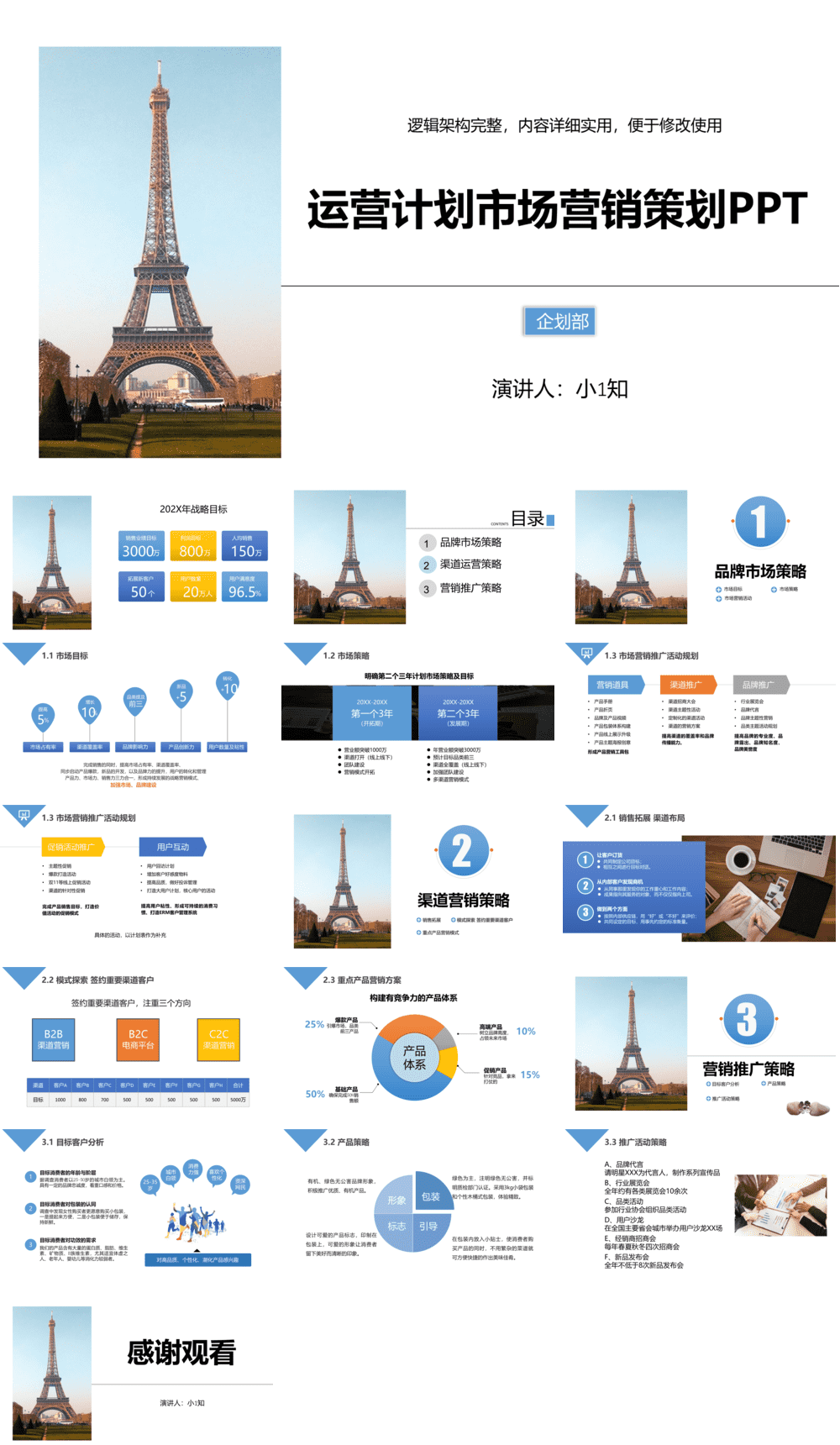 23PPT - 销售培训课件-07 运营计划市场营销策划.pptx
